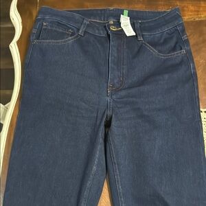 HALARA Women's Boot Cut Jeans - Dark Blue